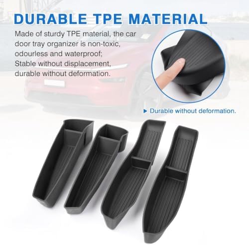 Shademax Car Door Organizer Tray for Tesla Model Y Juniper 2026 2025 / Y L