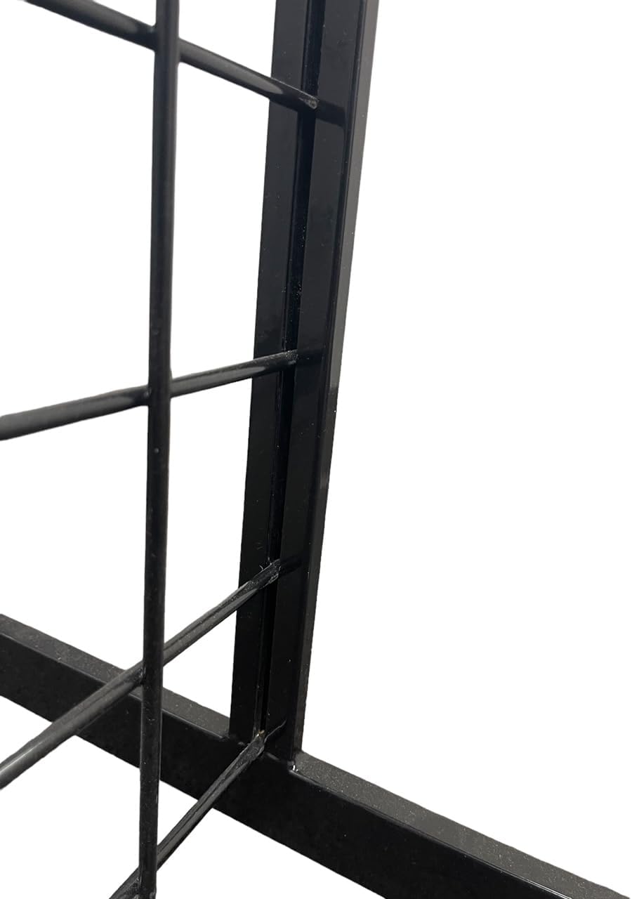 Only Hangers Heavy Duty 2' x 5.5' Gridwall Art Display Panel with EZ ...