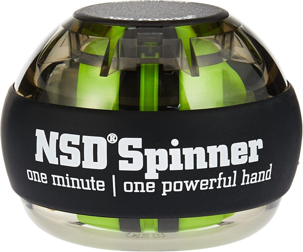 NSD Manual Thumb Wind Start Spinner Gyro Ball – Up to 15,000-18,000 RPM Premi...