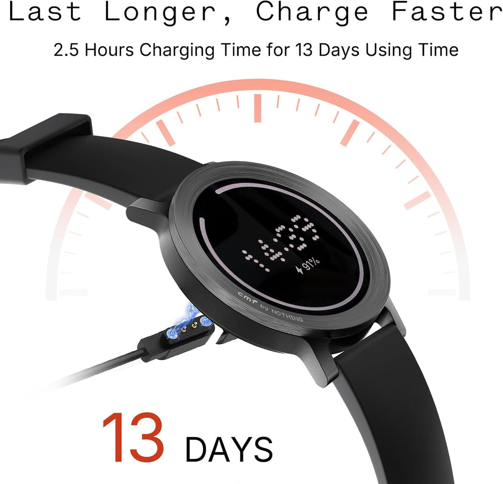 CMF BY Nothing Watch 3 Pro Smart Watch for Men Women, Bluetooth Call AI Energ...