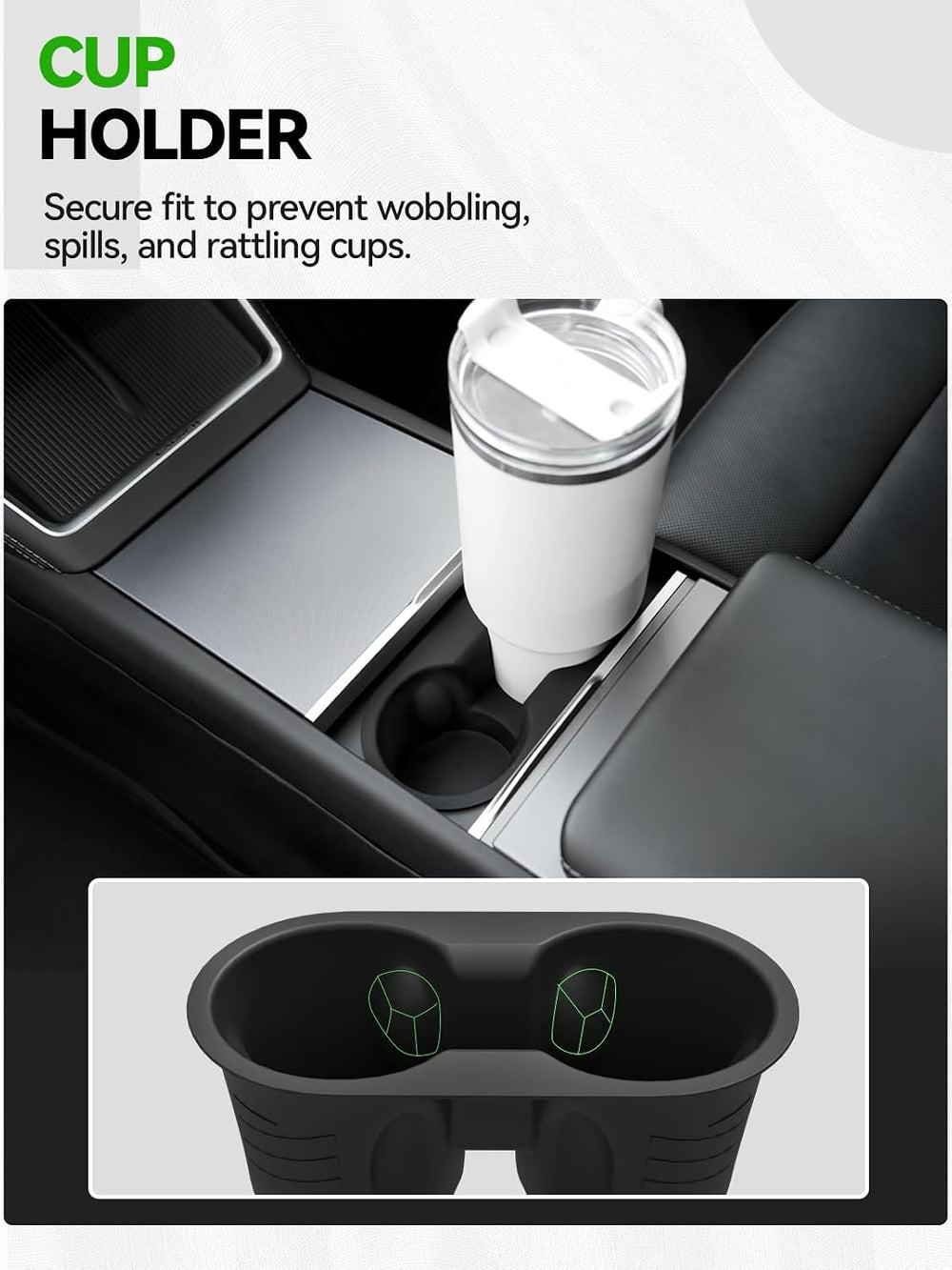 Center Console Organizer for 2024-2026 Tesla Model 3 Highland