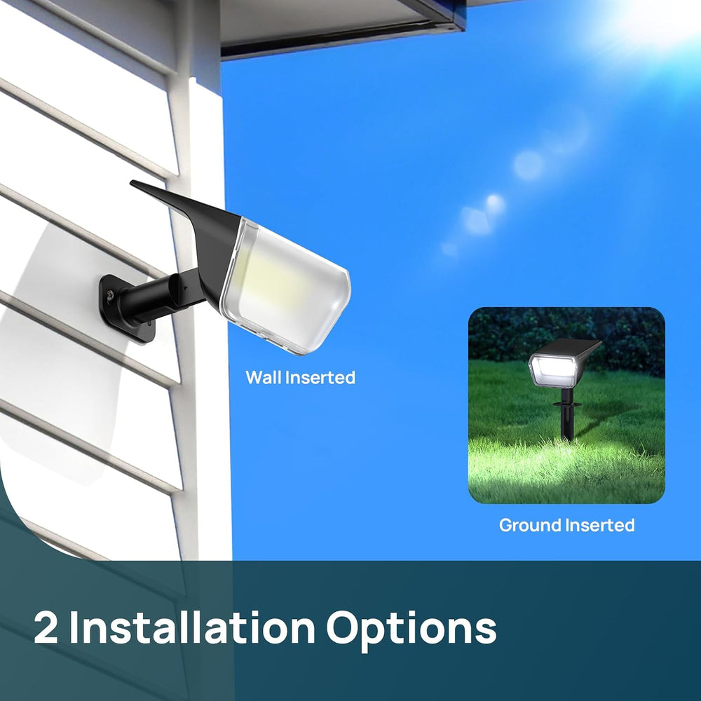 Linkind Halloween Solar Spot Lights Outdoor Waterproof Multicolor 6 Pack