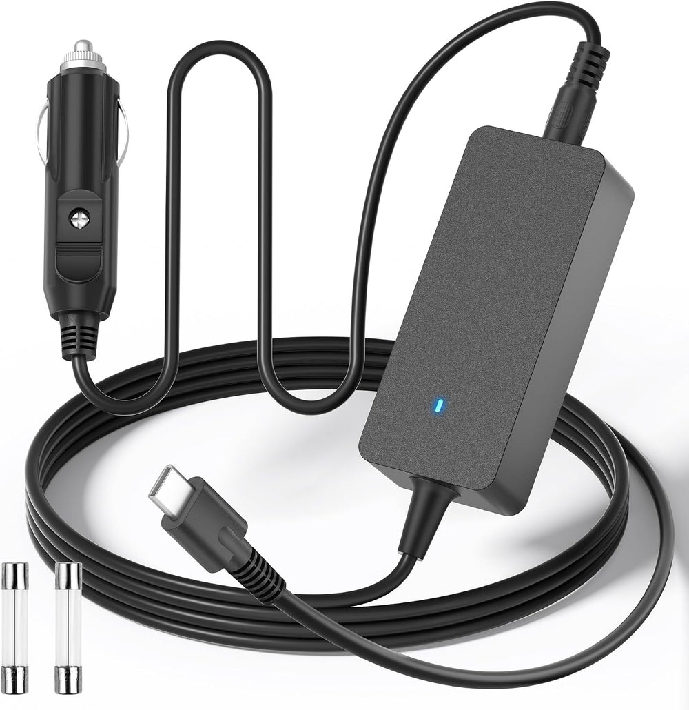 Upgrade USB-C Laptop Car Charger 100W 65W 45W Car Laptop Charger