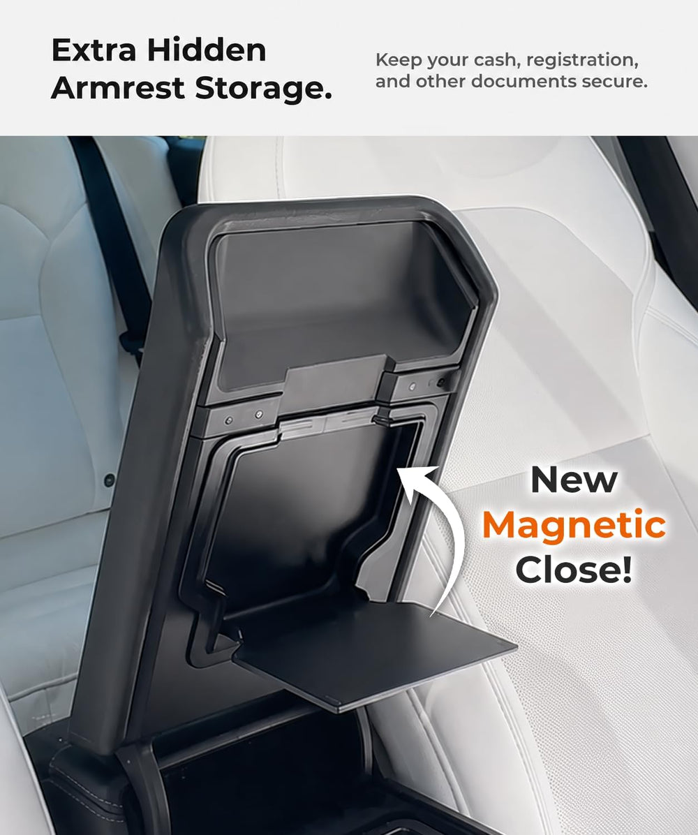 Center Console Organizer Set for Tesla Model Y Juniper & 3 Highland