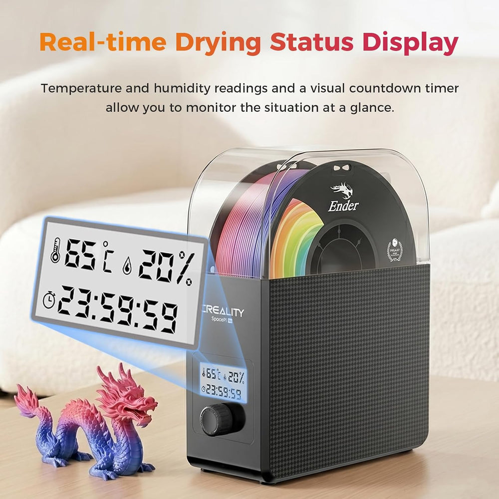 Creality 2026 New Upgrade Filament Dryer Box Pro, Space Pi SE with High PTC E...