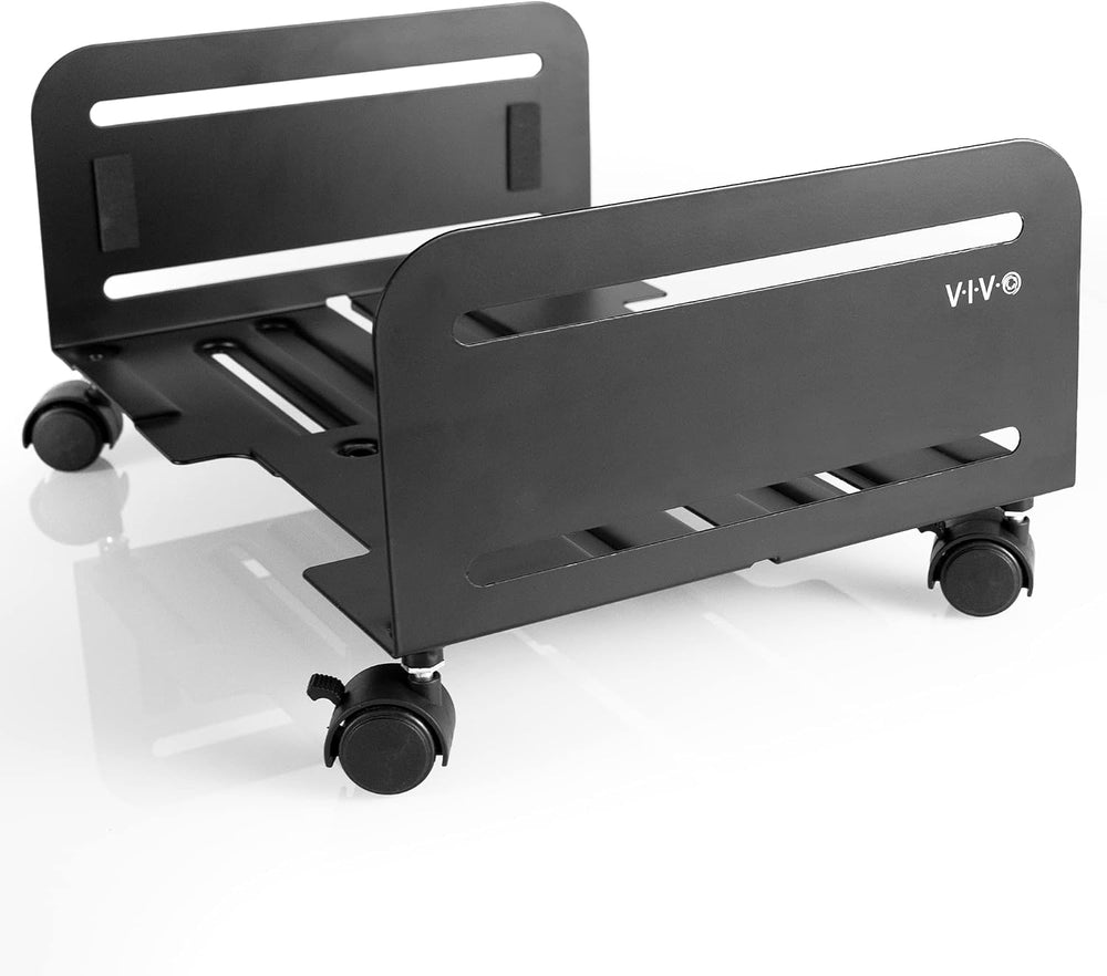 VIVO Large Computer Tower Desktop ATX-Case, CPU Steel Rolling Stand, 7.8 to 1...