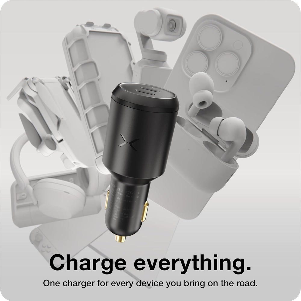NOCO XGrid XV100 100W 2-Port USB-C Fast Charging Car Charger