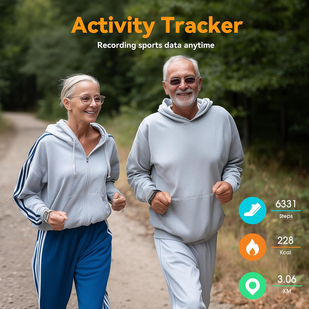 Pedometer Watch, No App No Phone Required, Senior Friendly, Step Counter