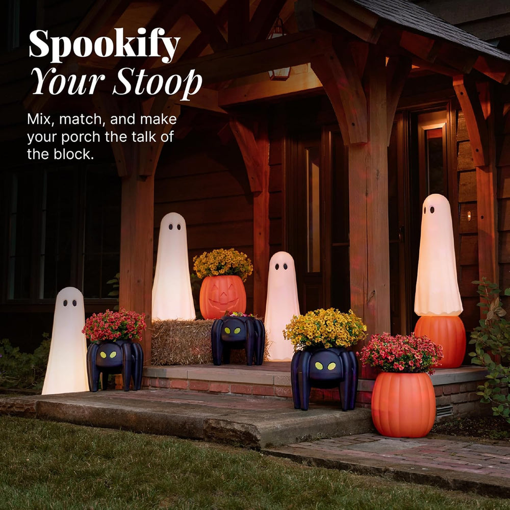 Step2 Boo Buddy Halloween Ghost Statue, White, 40 in, 2 Pack