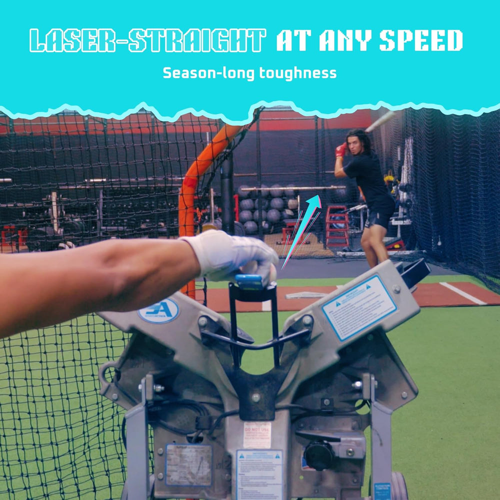 Foam Pitching Machine Attack Baseballs. Embedded Seams for Consistent Flight ...