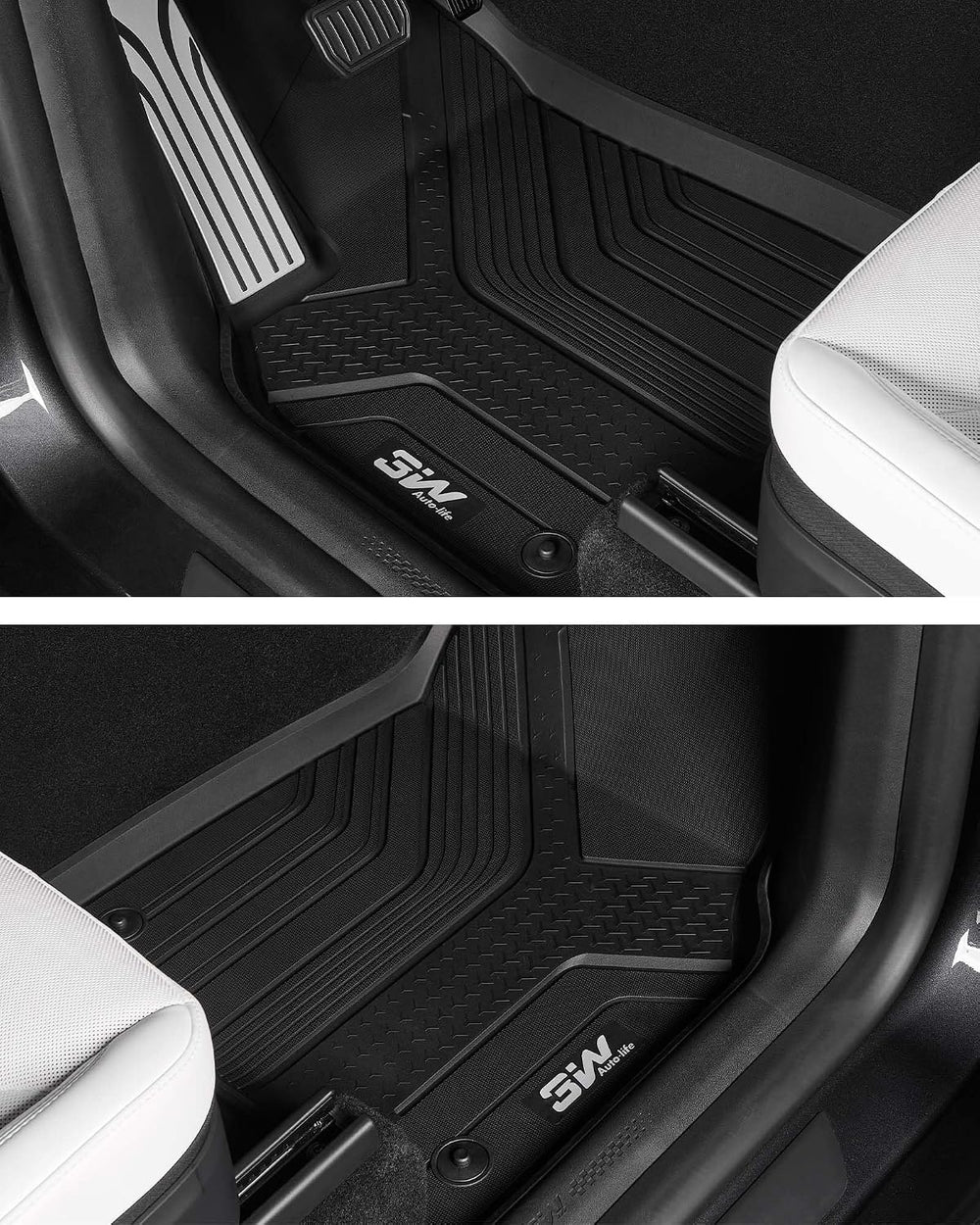 3W 2025 2026 2027 Tesla Model Y Juniper Only for 5 Seat Floor Mats