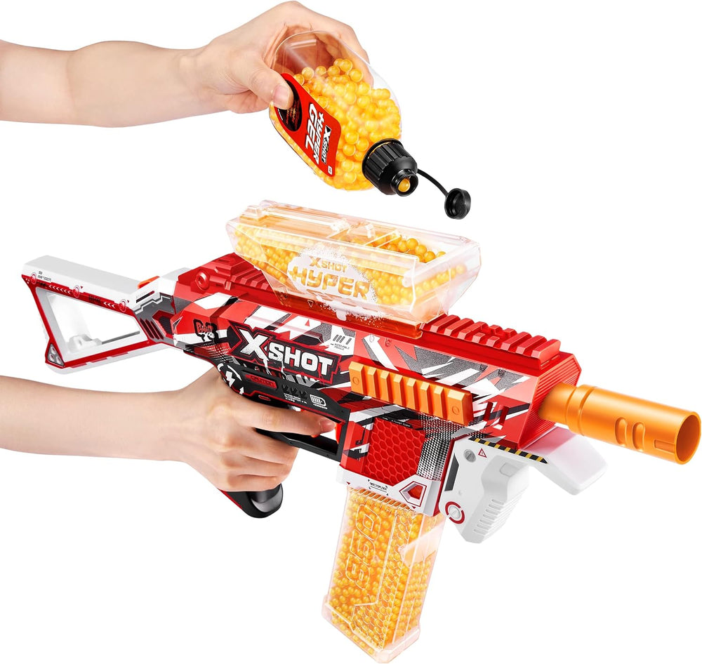 XSHOT Hyper Gel Trace Fire Blaster, Semi and Fully Automatic Gel Blaster &...