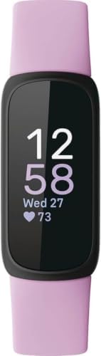 Google Fitbit Inspire 3 - Lilac Bliss/Black - Small and Large Bands