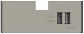 adorne Legrand Under-Cabinet USB Outlet Module in Titanium