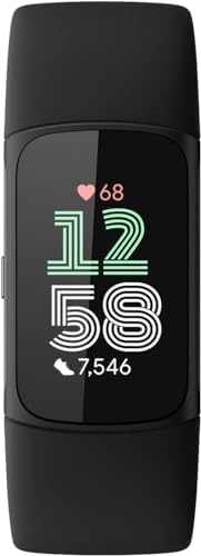 fitbit charge 6 activity tracker heart rate monitoring shown in use