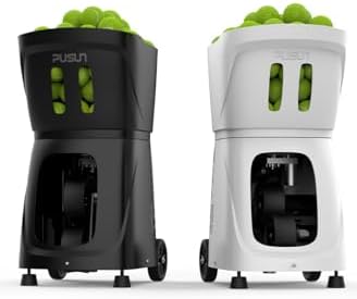 Smart Tennis Ball Machine PT-SMART PRO - 100+ Ball Capacity, Full APP Control, Internal Spin Serve, Ideal for Training & Matches