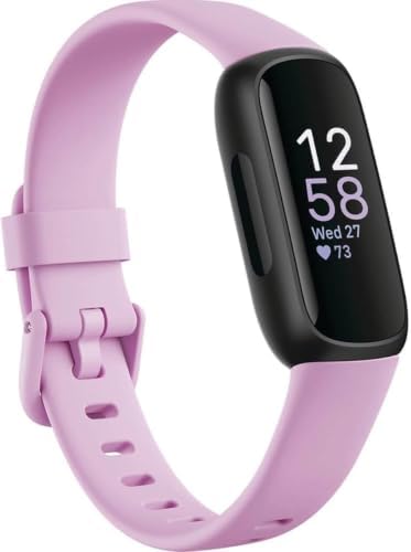 Google Fitbit Inspire 3 - Lilac Bliss/Black - Small and Large Bands