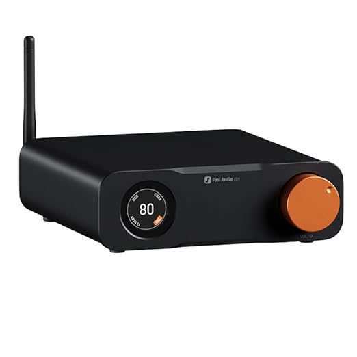 Fosi Audio ZD3 Desktop DAC Preamp, Fully Balanced Digital to Analog Audio