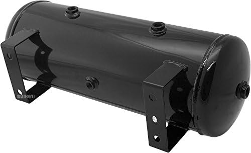 Vixen Air 12V Air Suspension Kit with 200 PSI Compressor and 3 Gallon Tank Onboard Air Ride System for Truck, RV, Car | for Air Bags, Air Springs, Heavy Load Leveling, Towing, Train Horns, VXO4831B