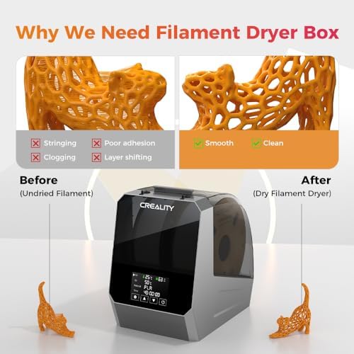 2026 new creality space pi filament dryer plus, side view