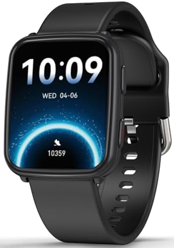 morepro fitness tracker with 24/7 heart rate & shown in use