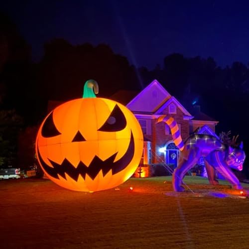 26FT Halloween Inflatables Pumpkin Decorations with 750W Air Blower