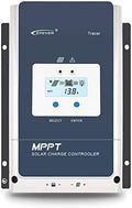 EPEVER 60A MPPT Solar Charge Controller 12V/24V/36V/48V DC Automatically Identifying System Voltage Max.PV 150V Solar Panel Regulator (Tracer 6415 an)