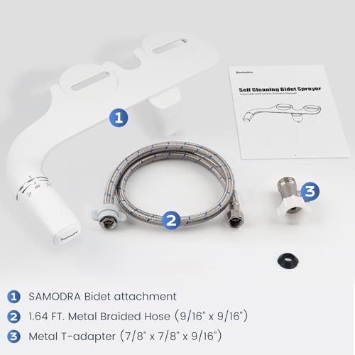SAMODRA Ultra-Slim Hygienic Bidets Attachment