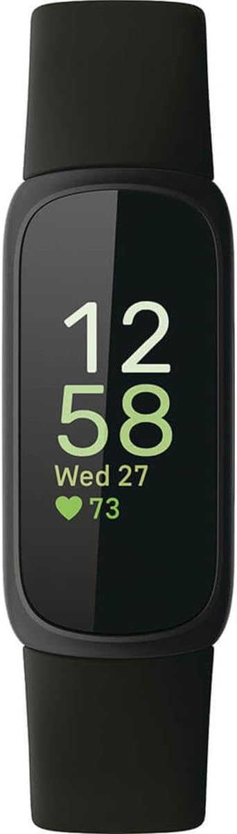 fitbit - inspire 3 health & fitness tracker, close-up detail