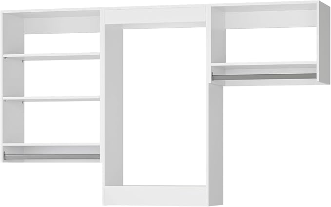 Modular Closet System, Wood Tower Storage