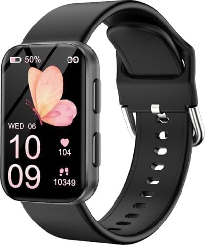 morepro fitness tracker for women men, heart rate shown in use