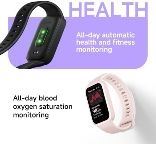 xiaomi smart band active global version 1.47'' display, front angle view