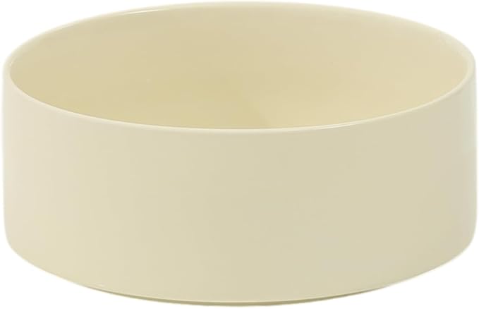 Ceramic 8.2inch Dog Bowl for Large-Breed Dogs, Anti-Slip and Weighted Pet Food