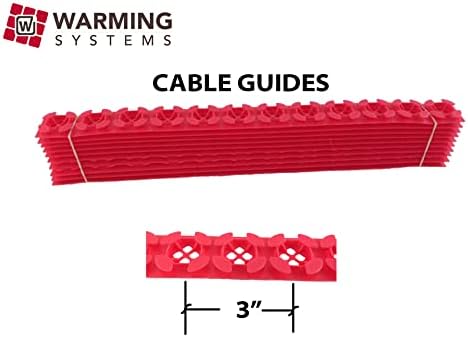 40 Sqft Warming Systems 120 V Electric Tile Radiant Floor Heating Cable
