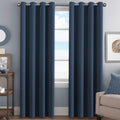 H.VERSAILTEX Navy Blackout Curtains