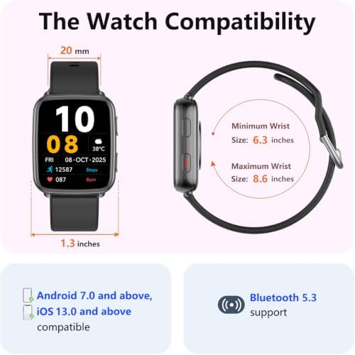 morepro fitness tracker with 24/7 heart rate &, view 10
