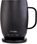Nextmug Plus Temperature-Controlled, Self-Heating Mug – No App, Long-Lasting