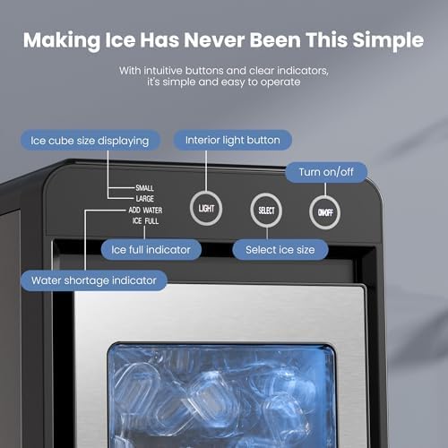 Countertop Bullet Ice Maker