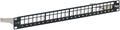 ICC 24-Port Blank Keystone Shielded 1U Patch Panel