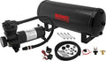 Vixen Air 12V Air Suspension Kit with 200 PSI Compressor and 3 Gallon Tank Onboard Air Ride System for Truck, RV, Car | for Air Bags, Air Springs, Heavy Load Leveling, Towing, Train Horns, VXO4831B