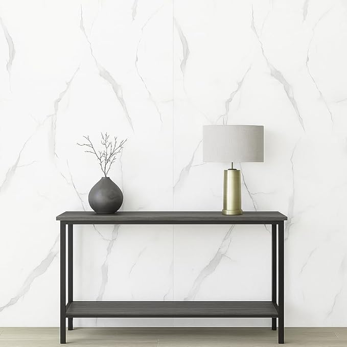 Dundee Deco Faux Marble Wall Panels - 2 ft X 4 ft - Glossy (4 Pack)