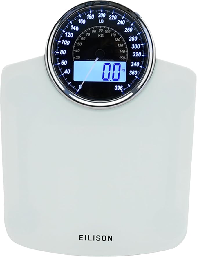 EILISON Highly Advance 2-in-1 Digital & Analog Weighing Scale