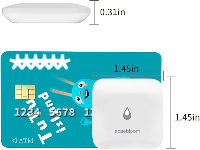 Easebloom Water Leak Detector for Home (4-Pack)