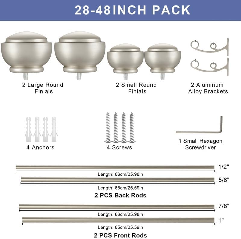 brushed nickel curtain rods for windows 28 to on a desk or shelf
