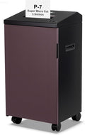 P-7 High Security Paper Shredder Heavy Duty, 5-Sheet Super Micro Cut, 11.9