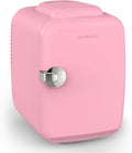 CROWNFUL Mini Fridge, 4 Liter/6 Can Portable Cooler and Warmer Personal