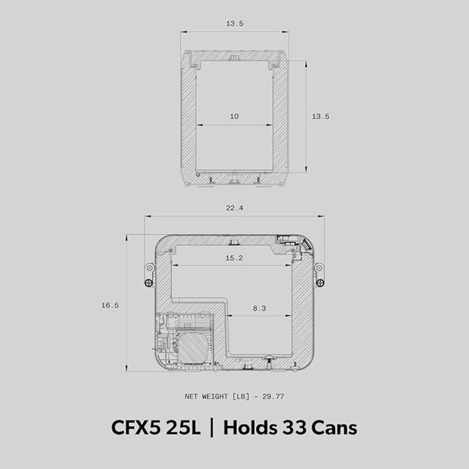 Dometic CFX Electric Cooler | Portable Freezer | CFX5 & CFX3 Series | AC/DC or