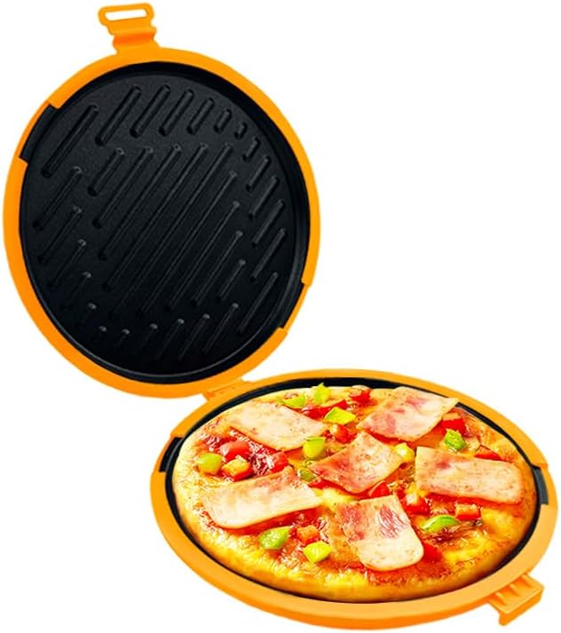 9.5" Microwave Grill Pan & Crisper Tray