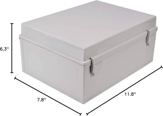 Ogrmar ABS Plastic Dustproof Waterproof IP65 Junction Box Universal Electrical