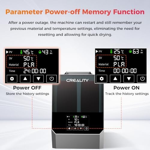 2026 new creality space pi filament dryer plus, package contents